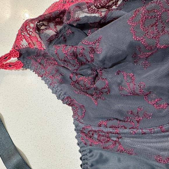 Prima Donna lace full coverage underwire lace embroidered bra 34 H (UK) - Picture 11 of 14